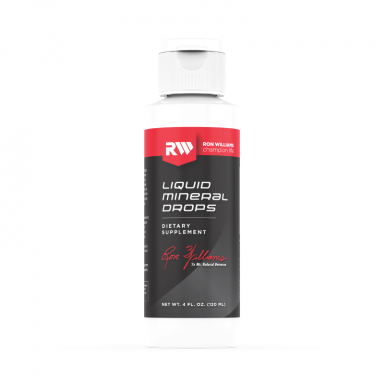 Ron Williams Liquid Mineral Drops Ron Williams Champion